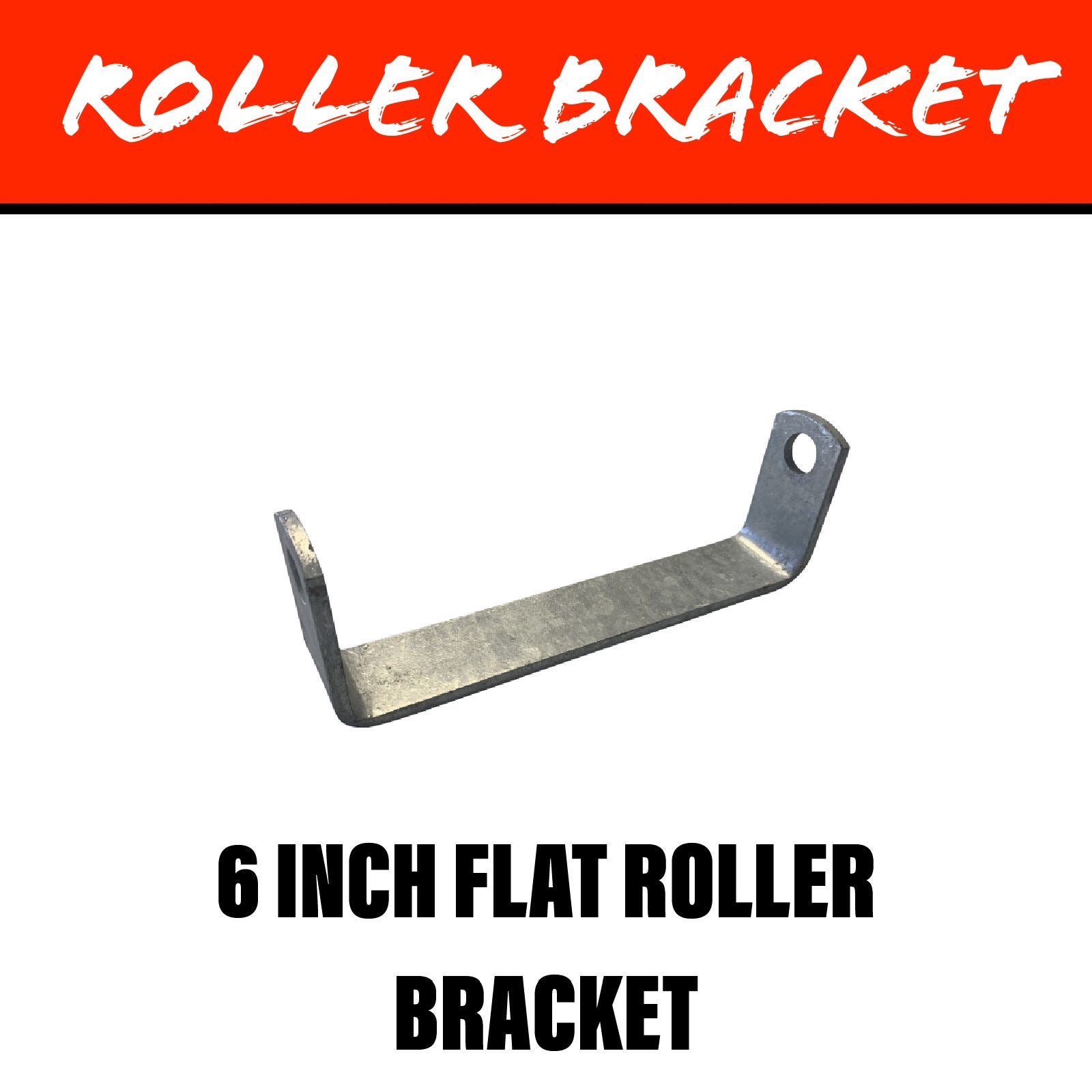 6 INCH FLAT Centre Roller Bracket