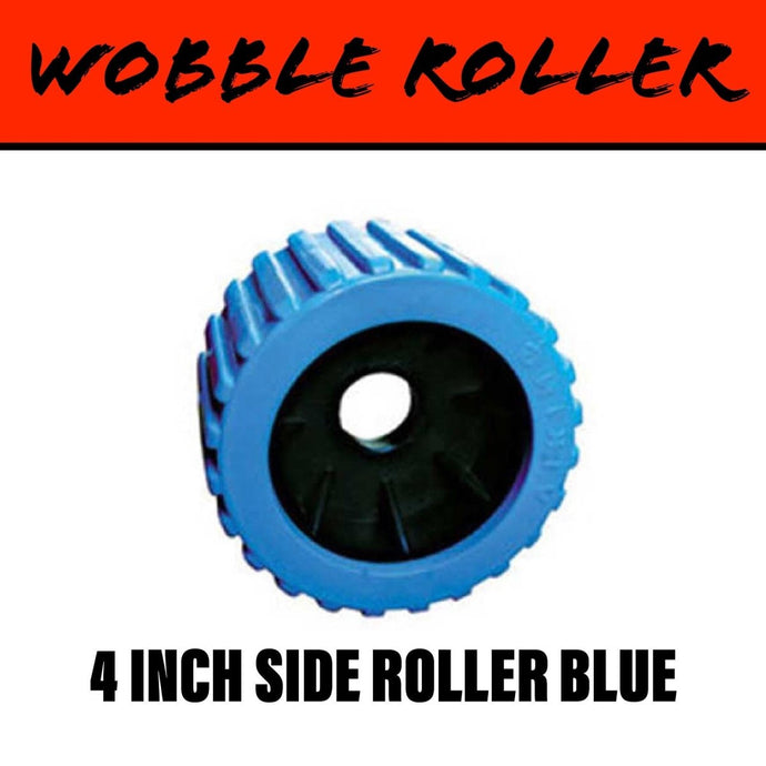 110mm BLUE Wobble Roller - R&M Trailer Spares91102