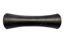 Load image into Gallery viewer, 12 INCH BLACK RUBBER Concave Centre Roller - R&amp;M Trailer Spares91232
