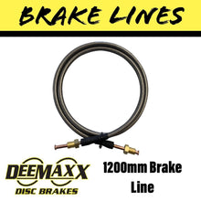 Load image into Gallery viewer, 1200MM FLEXIBLE STAINLESS STEEL Brake Line - R&amp;M Trailer SparesEBS.BL.1200