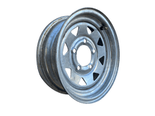 Load image into Gallery viewer, 14 INCH GALVANISED WHEEL - R&amp;M Trailer Spares14GW - 1