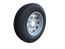 Load image into Gallery viewer, 14 INCH GALVANISED WHEEL AND LT TYRE (MULTIPLE SIZES) - R&amp;M Trailer Spares14WT - 1