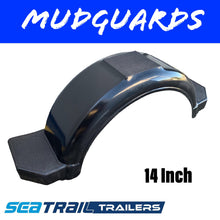Load image into Gallery viewer, 14 INCH BLACK Plastic Mudguard