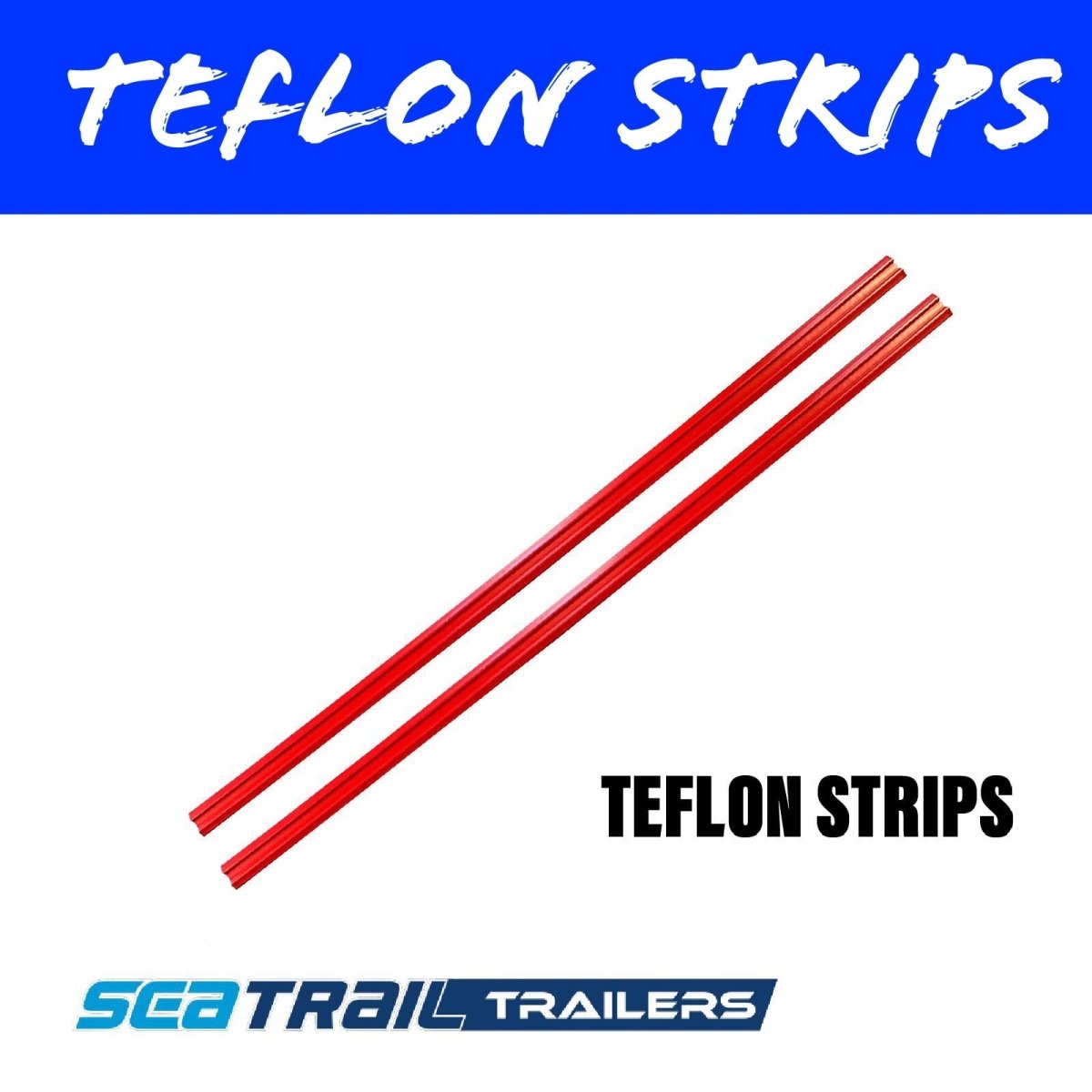 1.5M Red Teflon Strip Pair - R&M Trailer Spares91703