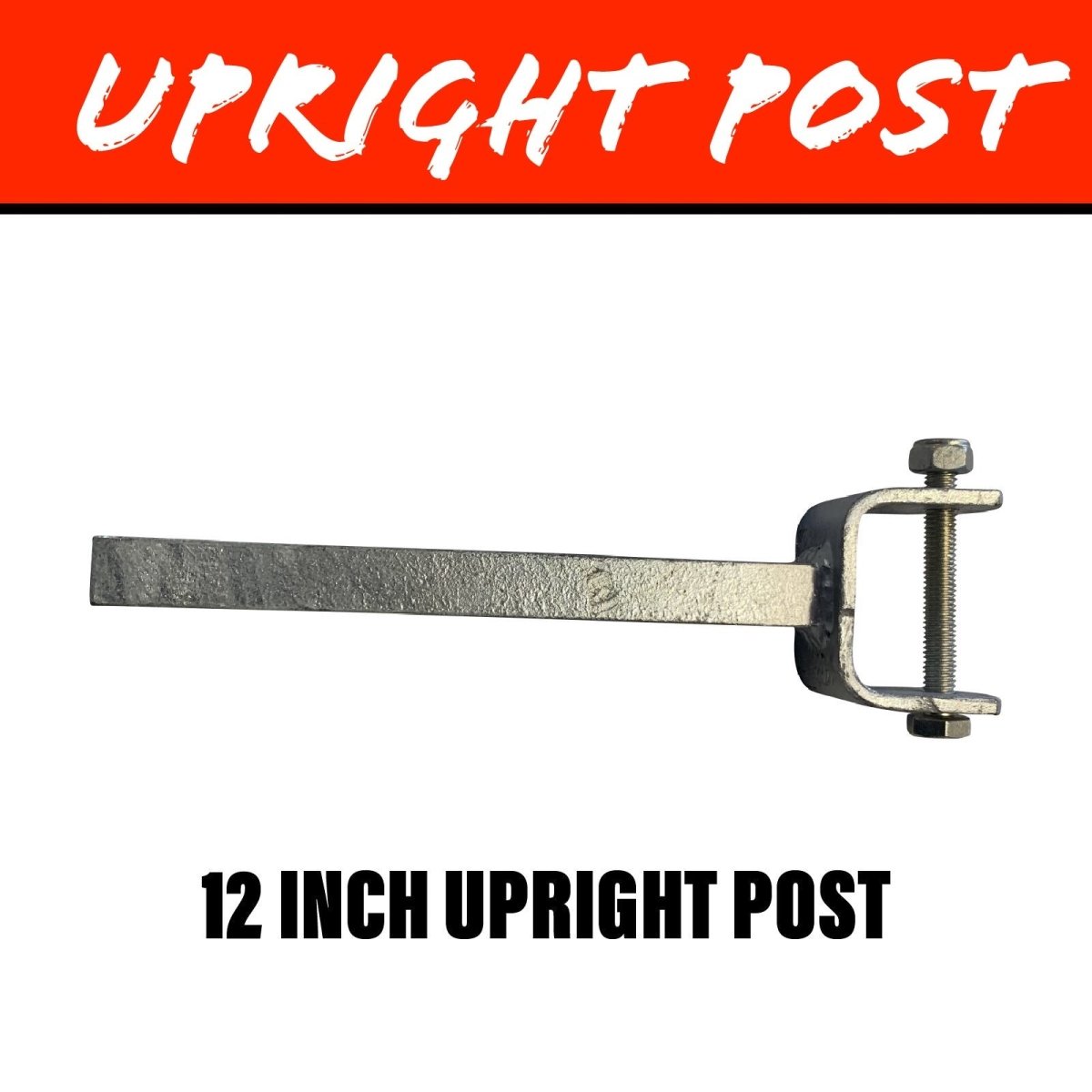 19MM SQUARE Upright Post 12 Inch - R&M Trailer Spares91803
