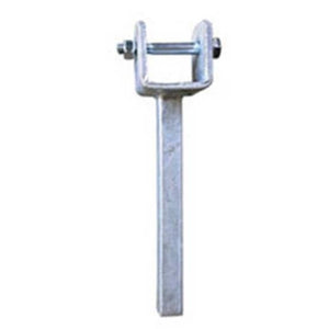 19MM SQUARE Upright Post Narrow 12 Inch - R&M Trailer Spares91806