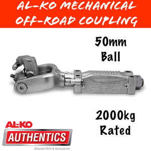 AL-KO 50MM Ball Offroad Coupling 2000KG