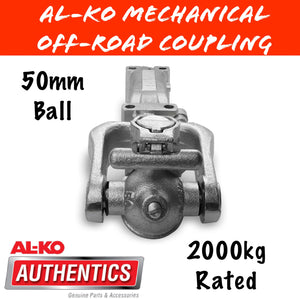 AL-KO 50MM Ball Offroad Coupling 2000KG