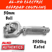 Load image into Gallery viewer, ALKO  OFFROAD 50MM BALL COUPLING 3500KG Rated