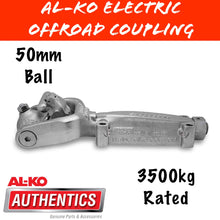 Load image into Gallery viewer, ALKO  OFFROAD 50MM BALL COUPLING 3500KG Rated