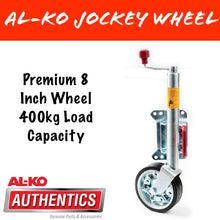 Load image into Gallery viewer, AL-KO 8 INCH PREMIUM Swing Up Jockey Wheel