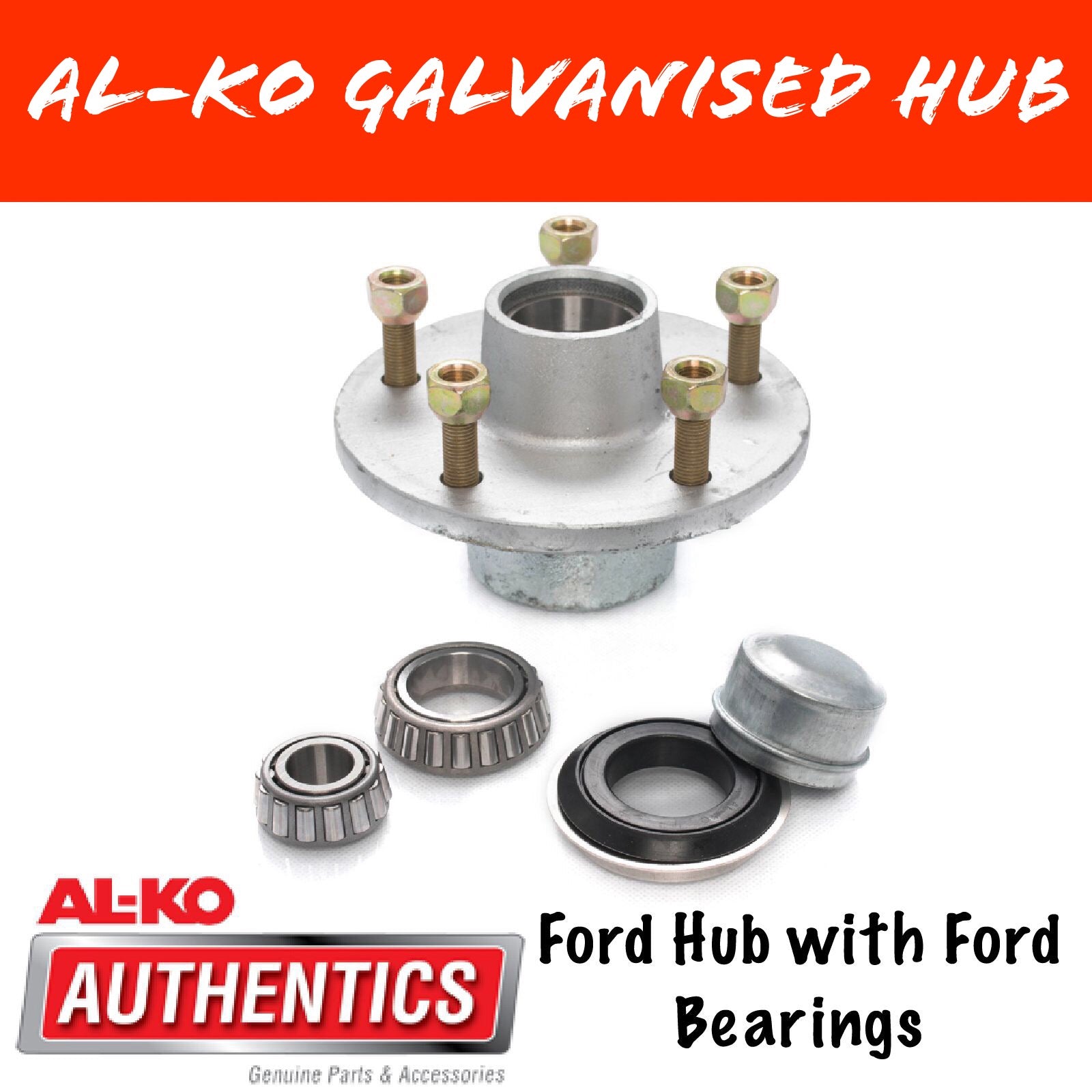 AL-KO Ford Gal Hub with Ford Bearings