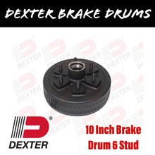 Load image into Gallery viewer, DEXTER 10 INCH BRAKE DRUM 6 STUD