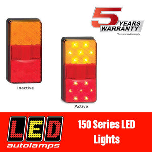 LED AUTOLAMPS 150 Series LED Lights
