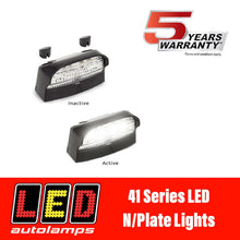 Load image into Gallery viewer, LED AUTOLAMPS 41 SERIES LED Number Plate Light