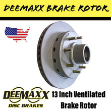 Load image into Gallery viewer, DEEMAXX 13 INCH 8 STUD VENTILATED INTEGRAL Brake Rotor