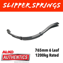 Load image into Gallery viewer, AL-KO 6 LEAF 765MM Leaf Spring Black