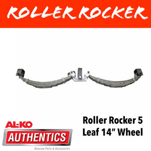 AL-KO ROLLER ROCKER SPRINGS 5 LEAF SUIT 14 Inch Wheels