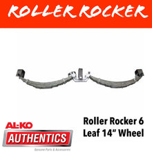 Load image into Gallery viewer, AL-KO ROLLER ROCKER SPRINGS 6 LEAF SUIT 14 Inch Wheels