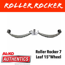 Load image into Gallery viewer, AL-KO ROLLER ROCKER SPRINGS 7 LEAF SUIT 15 Inch Wheels