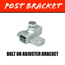 Load image into Gallery viewer, 20MM SQUARE Post Bracket Bolt On - R&amp;M Trailer Spares92187