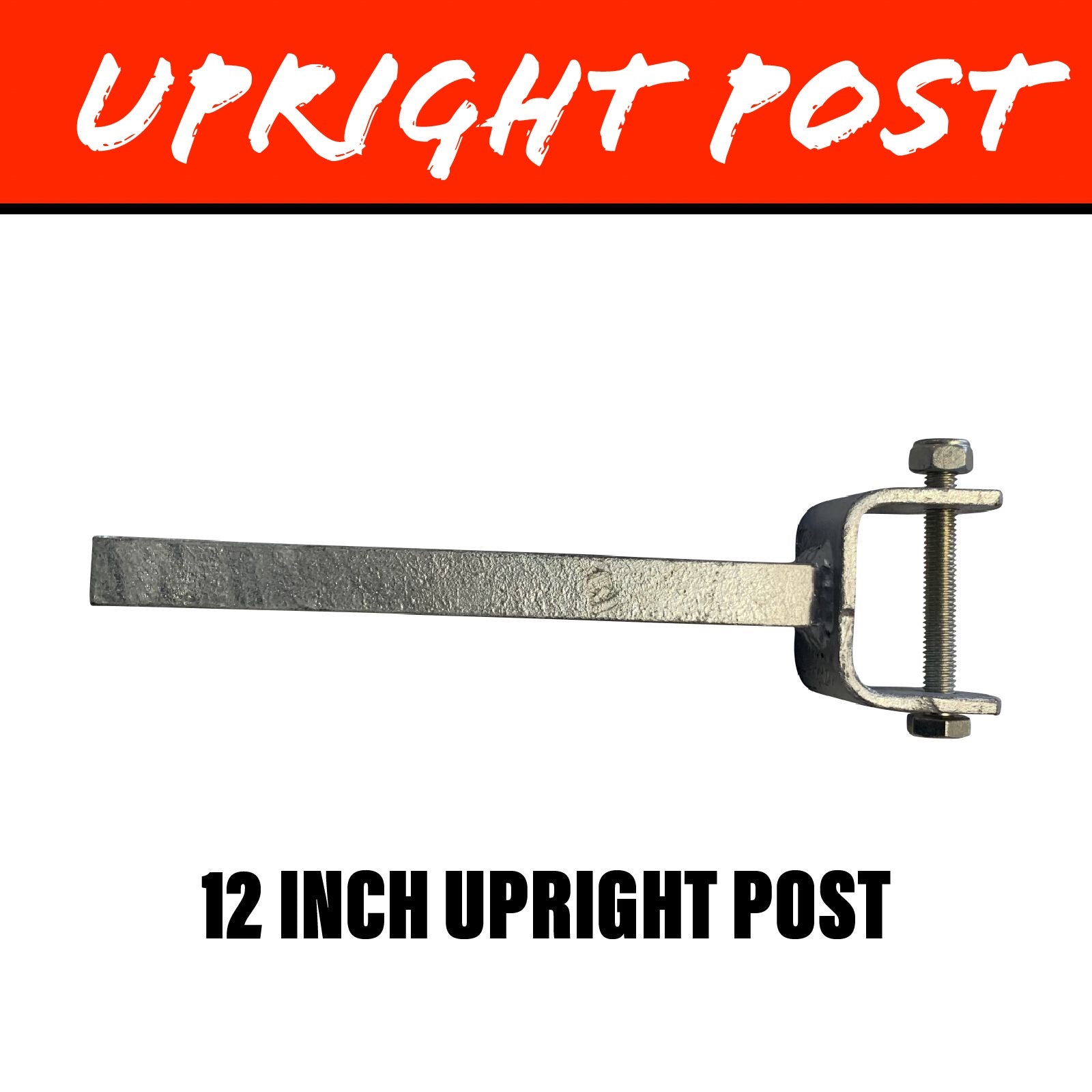 19MM SQUARE Upright Post 12 Inch