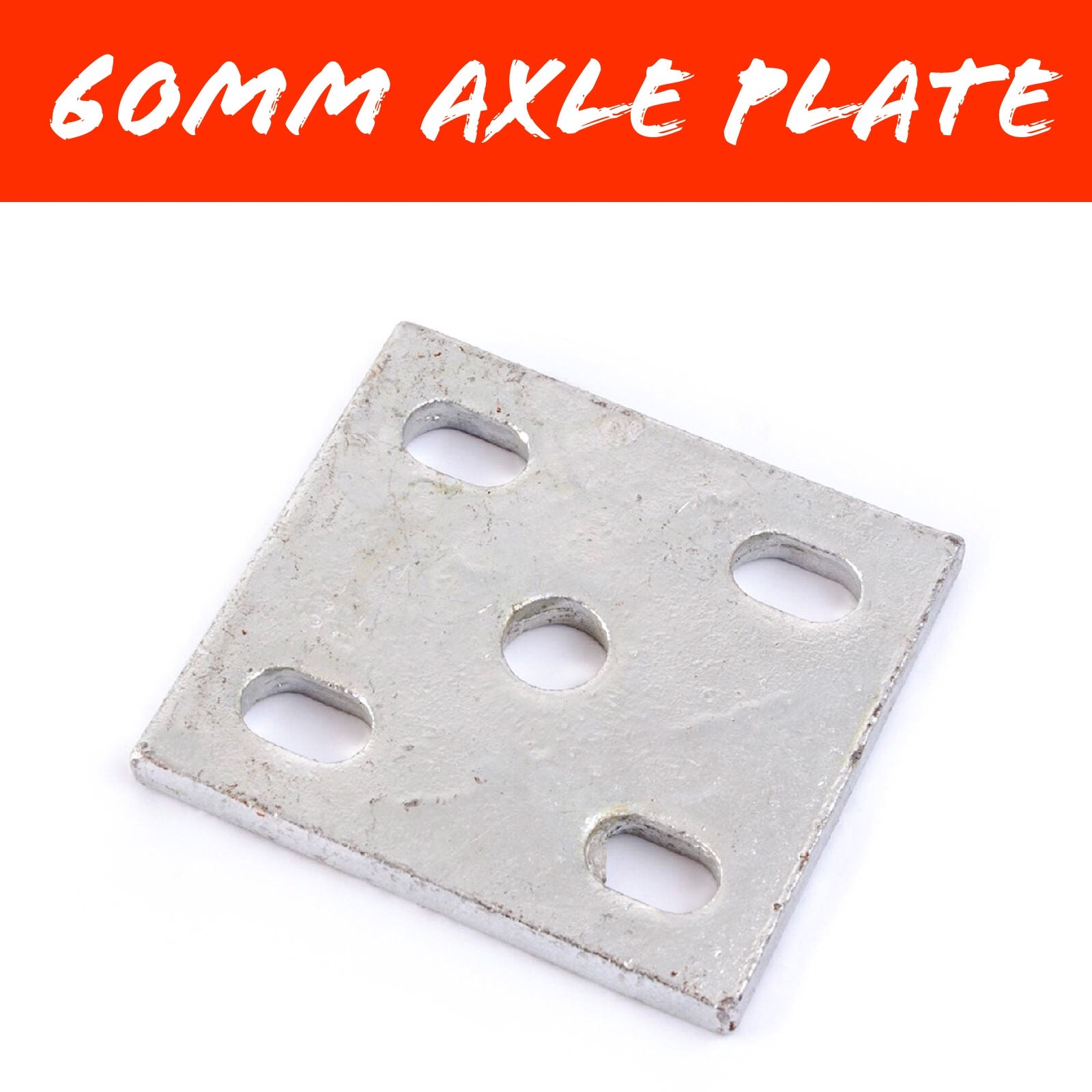 60MM AXLE FISHPLATE 5/8 INCH