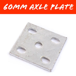60MM AXLE FISHPLATE 5/8 INCH