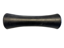 Load image into Gallery viewer, 12 INCH BLACK RUBBER Concave Centre Roller
