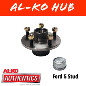 AL-KO FORD Unbraked Hub with Ford Wheel Bearings