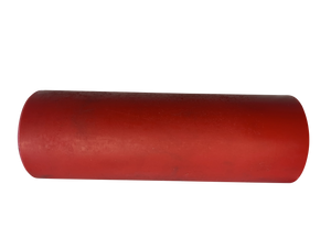 12 INCH RED POLY Flat Bilge Centre Roller