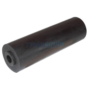 4 1/2 INCH BLACK RUBBER Flat Bilge Centre Roller - R&M Trailer Spares91220