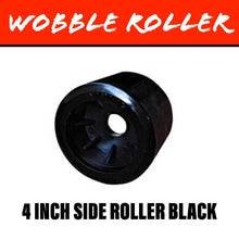 Load image into Gallery viewer, 4 INCH BLACK Wobble Roller - R&amp;M Trailer Spares91111