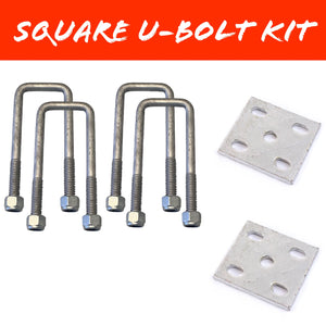 45mm x 115mm SQUARE U-BOLT KIT