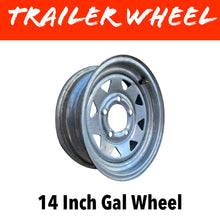 Load image into Gallery viewer, 14 INCH GALVANISED WHEEL