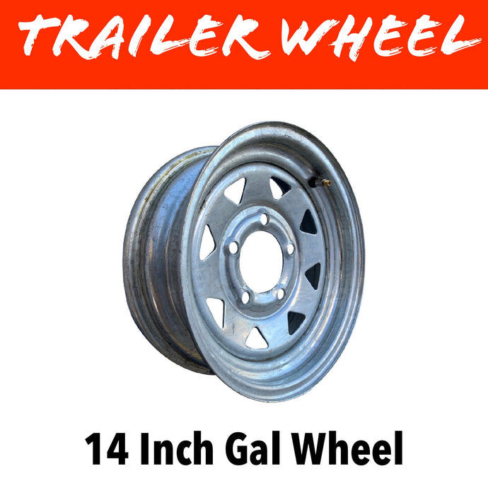 14 INCH GALVANISED WHEEL