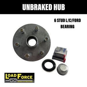 LOADFORCE 6 STUD HUB with Japanese Ford Wheel Bearings