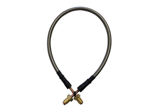 500MM FLEXIBLE STAINLESS STEEL Brake Line - R&M Trailer SparesEBS.BL.0500
