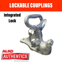 Load image into Gallery viewer, AL-KO 2000KG Unbraked Lockable Coupling suit 2 and 3 Hole