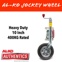 Load image into Gallery viewer, AL-KO 10 INCH PREMIUM Swing Up Jockey Wheel