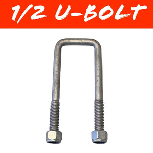 57mm x 140mm SQUARE U - BOLT - R&M Trailer Spares92294B