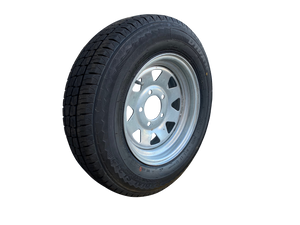 13 INCH GALVANISED WHEEL AND TYRE (MULTIPLE SIZES)