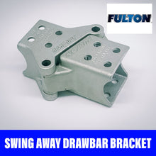 Load image into Gallery viewer, FULTON FOLDAWAY DRAWBAR BRACKET BOLT ON 75x75mm