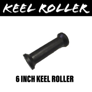 6 INCH BLACK RUBBER Centre Roller - R&M Trailer Spares91213