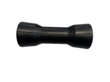 Load image into Gallery viewer, 6 INCH BLACK RUBBER Centre Roller - R&amp;M Trailer Spares91230