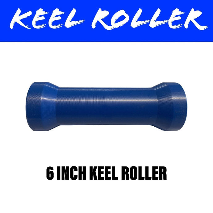 6 INCH BLUE NYLON Centre Roller - R&M Trailer Spares91313