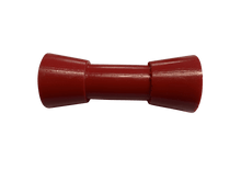 Load image into Gallery viewer, 6 INCH RED POLY Keel Roller - R&amp;M Trailer Spares91520
