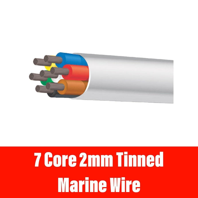 7 CORE 2MM TINNED MARINE WIRE - R&M Trailer Spares7C2MMT