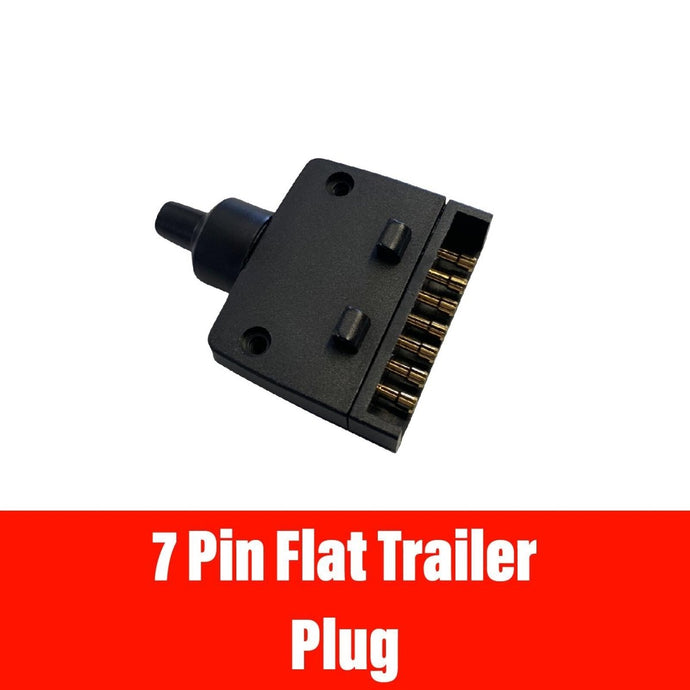 7 PIN FLAT TRAILER PLUG - R&M Trailer Spares7FP