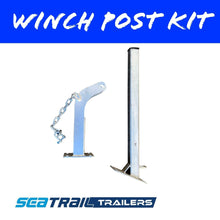 Load image into Gallery viewer, 75x75mm WINCH POST AND WINCH PLATE - R&amp;M Trailer SparesSWP5.2K